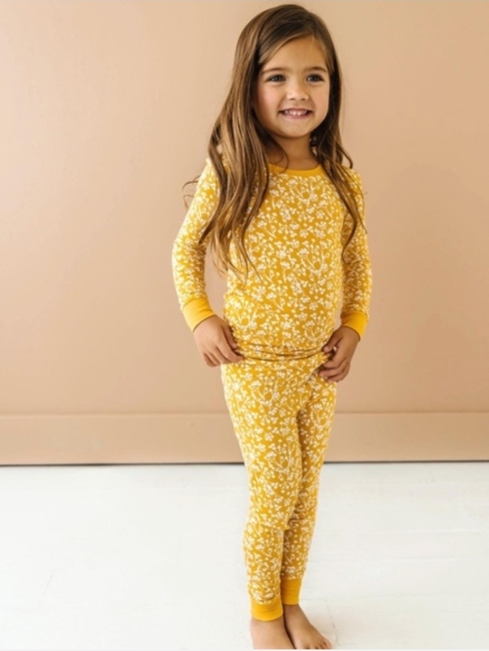 Little Sleepies Golden Poppies Size 5/6